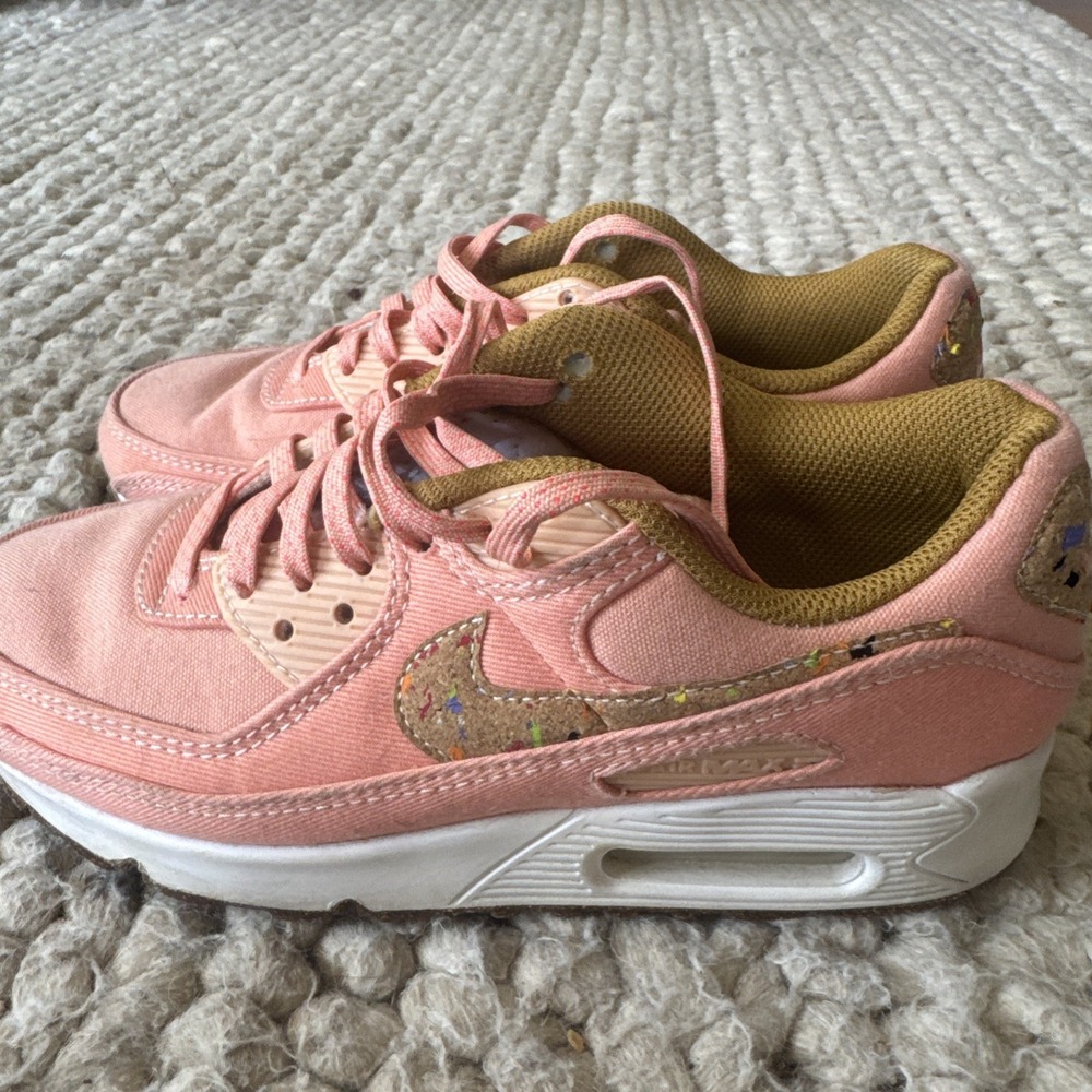 Air max 90 Cork Apricot Agate Women's Size 6 - Picture 2 of 6